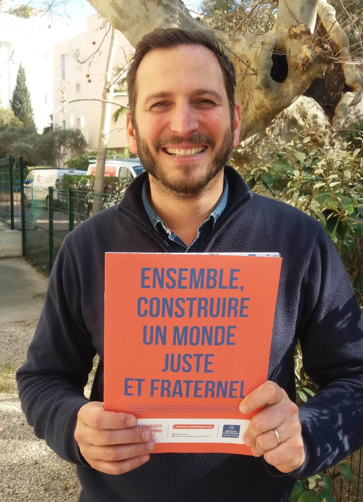 Benjamin Rosier est convaincu que le projet de "révolution fraternelle" est porteur de sens pour notre société. Crédit photo : Christophe Parel.