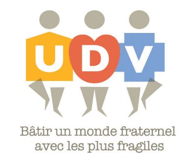 Le nouveau logo de l'UDV, entré en vigueur le 1er janvier 2019, dessiné par Jean-Jacques Baudinault, graphiste bénévole